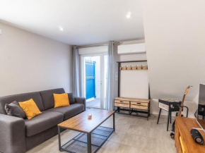 Studio climatisé avec terrasse vue mer, garage et wifi - FR-1-535-63